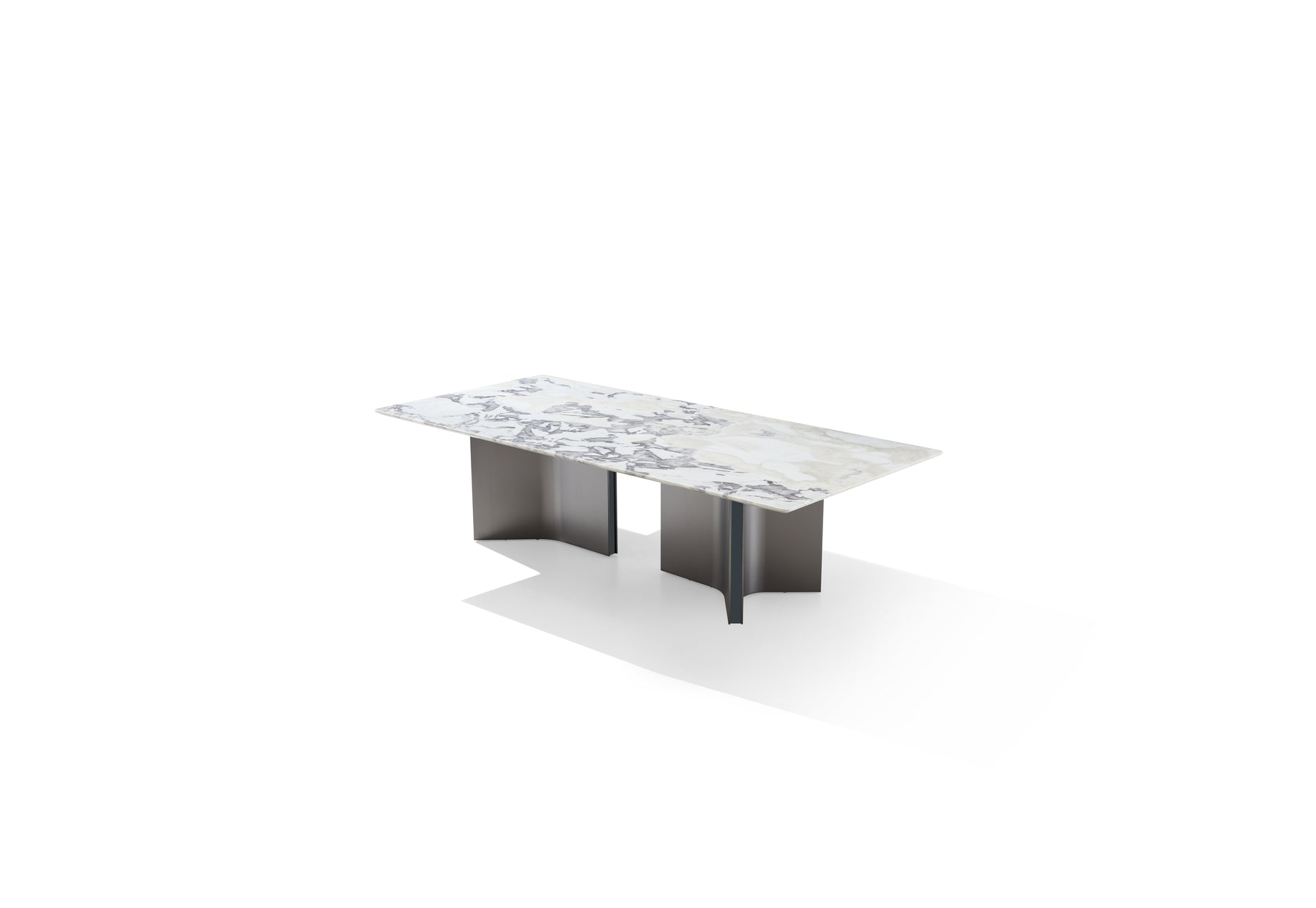 STEFANO RECTANGULAR FENDI WHITE DINING TABLE CLASSIC