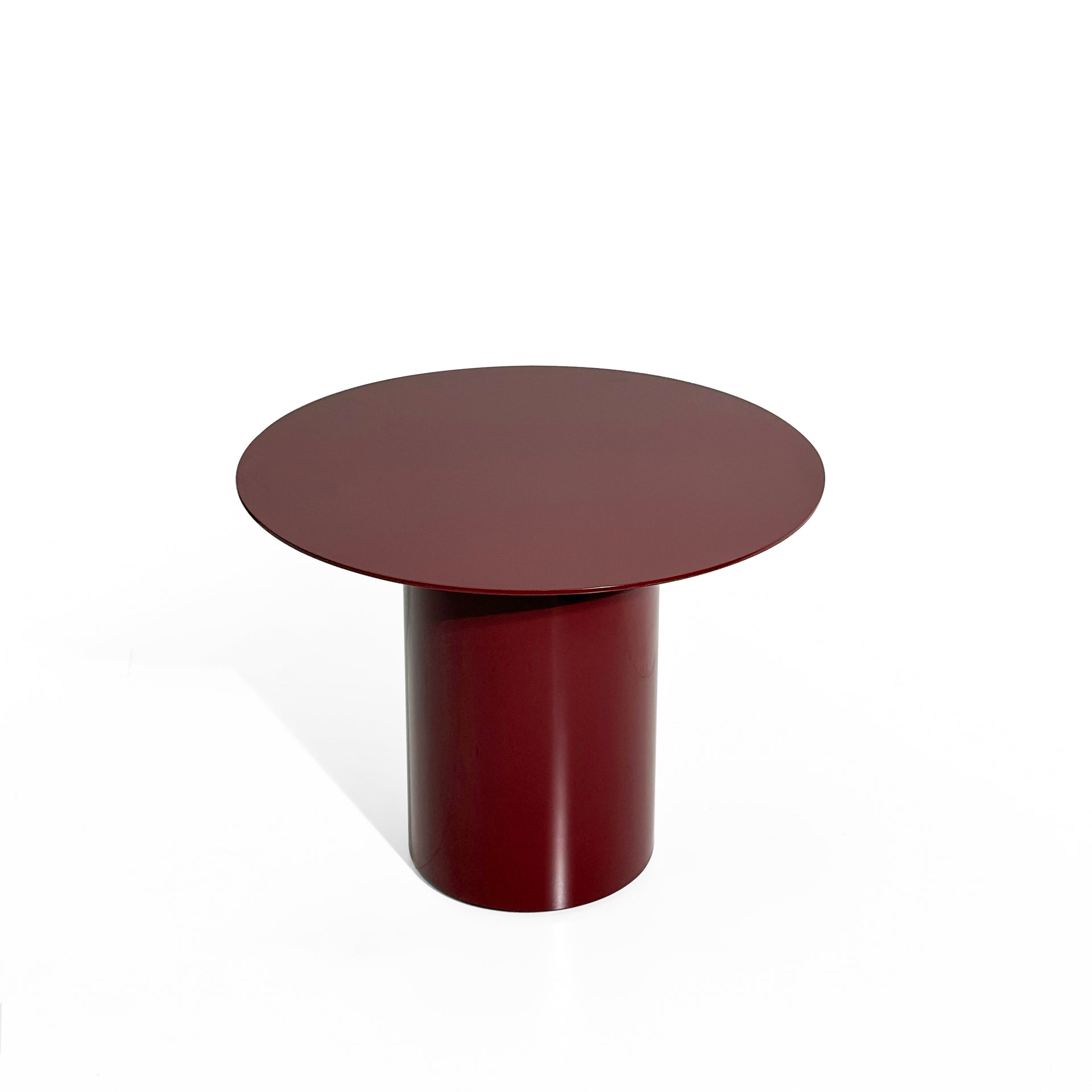 SOLANA BORDEAUX RED SIDE TABLE PREMIUM