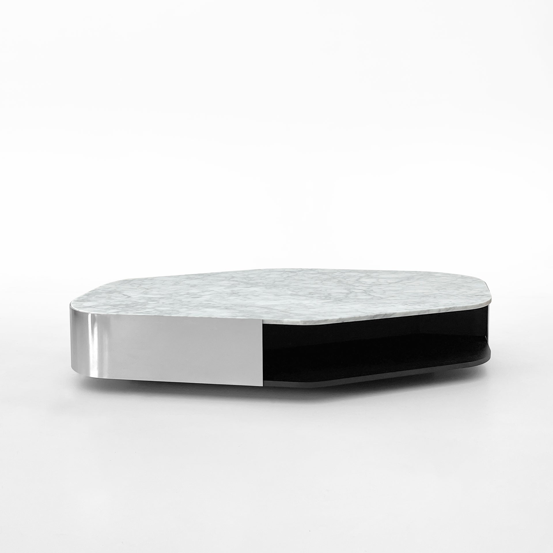 ALVERO MODEL 2 CARRARA COFFEE TABLE PREMIUM
