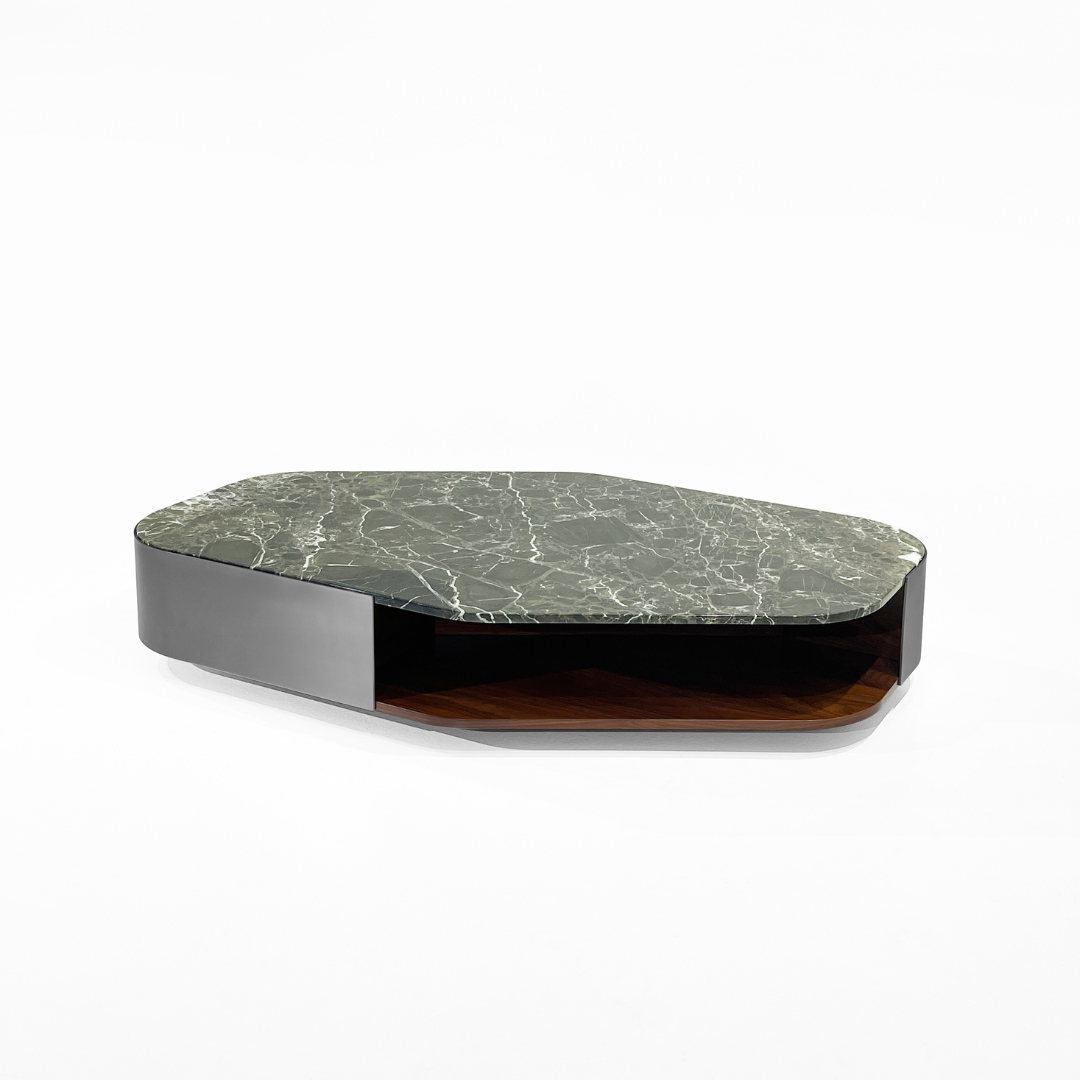 ALVERO Model 2 Verde Lepanto Coffee Table Premium
