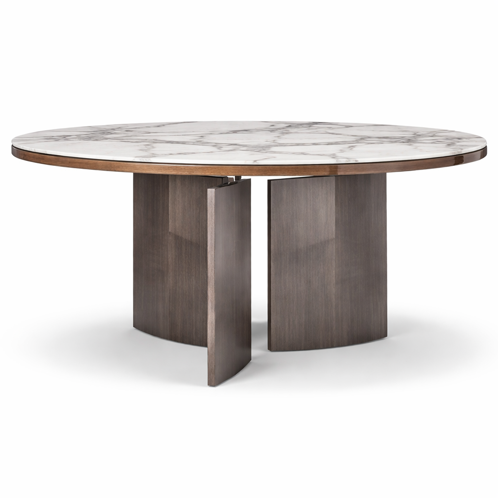MONTANA STATUARIO MARBLE DINING TABLE