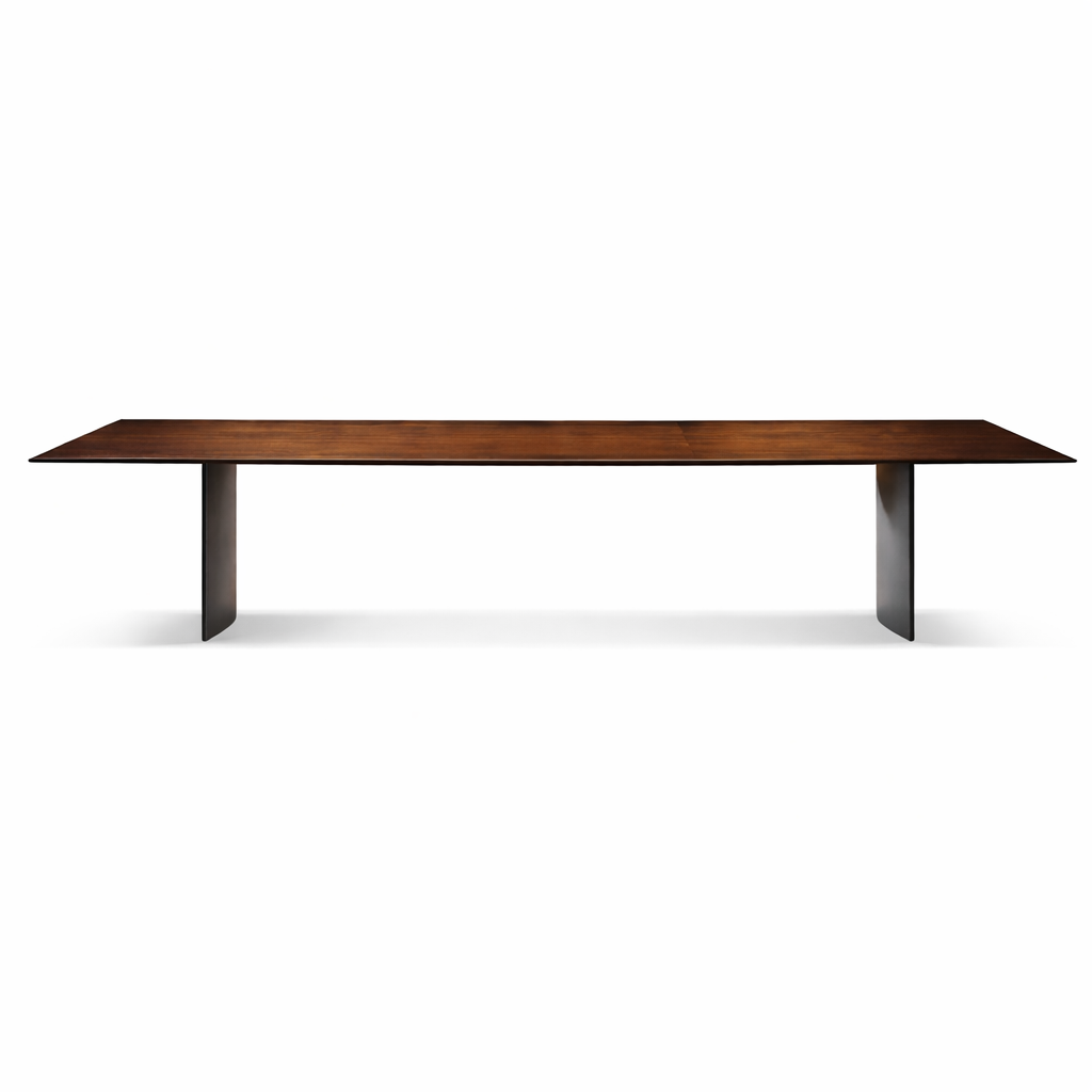 FEENA WALNUT WOODEN TABLE PREMIUM