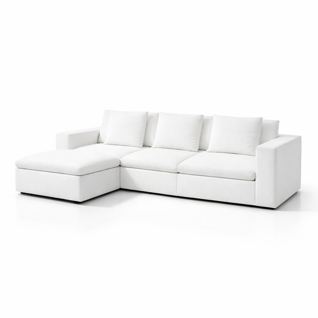 OSCAR SOFA WITH OTTOMAN