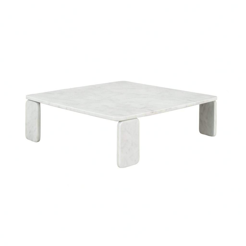 CORVELLI Square Carrara Coffee Table Premium