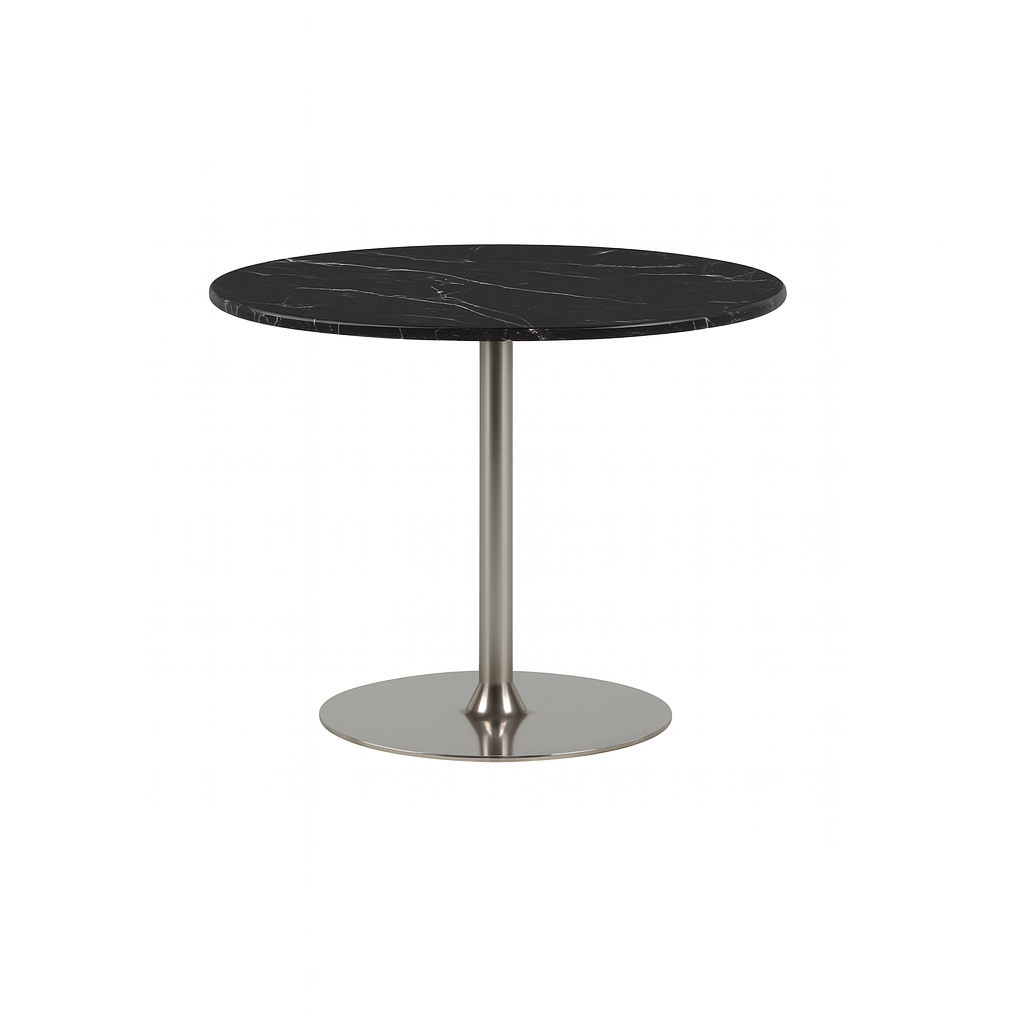 VISION Round Bvlgari Black Side Table Classic