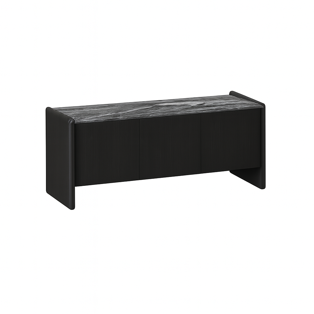 LINEA Medium Grigio Orobico Side Cabinet Classic