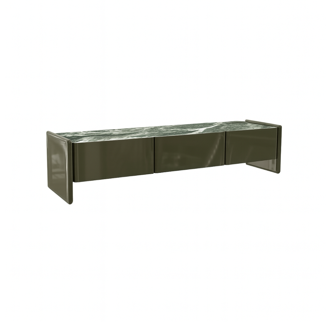 LINEA Long Verde Alpi Side Cabinet Classic