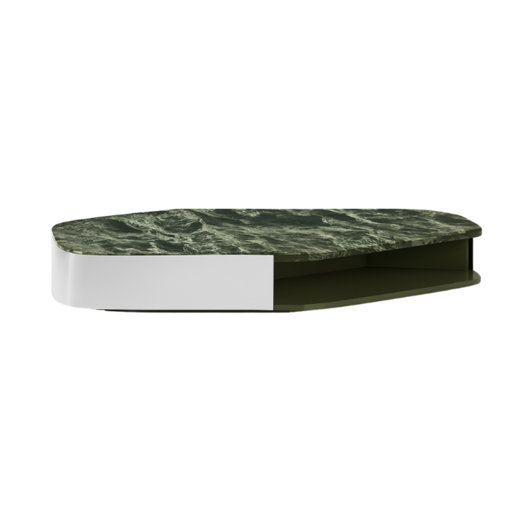 ALVERO Model 2 Verde Lepanto Coffee Table Premium