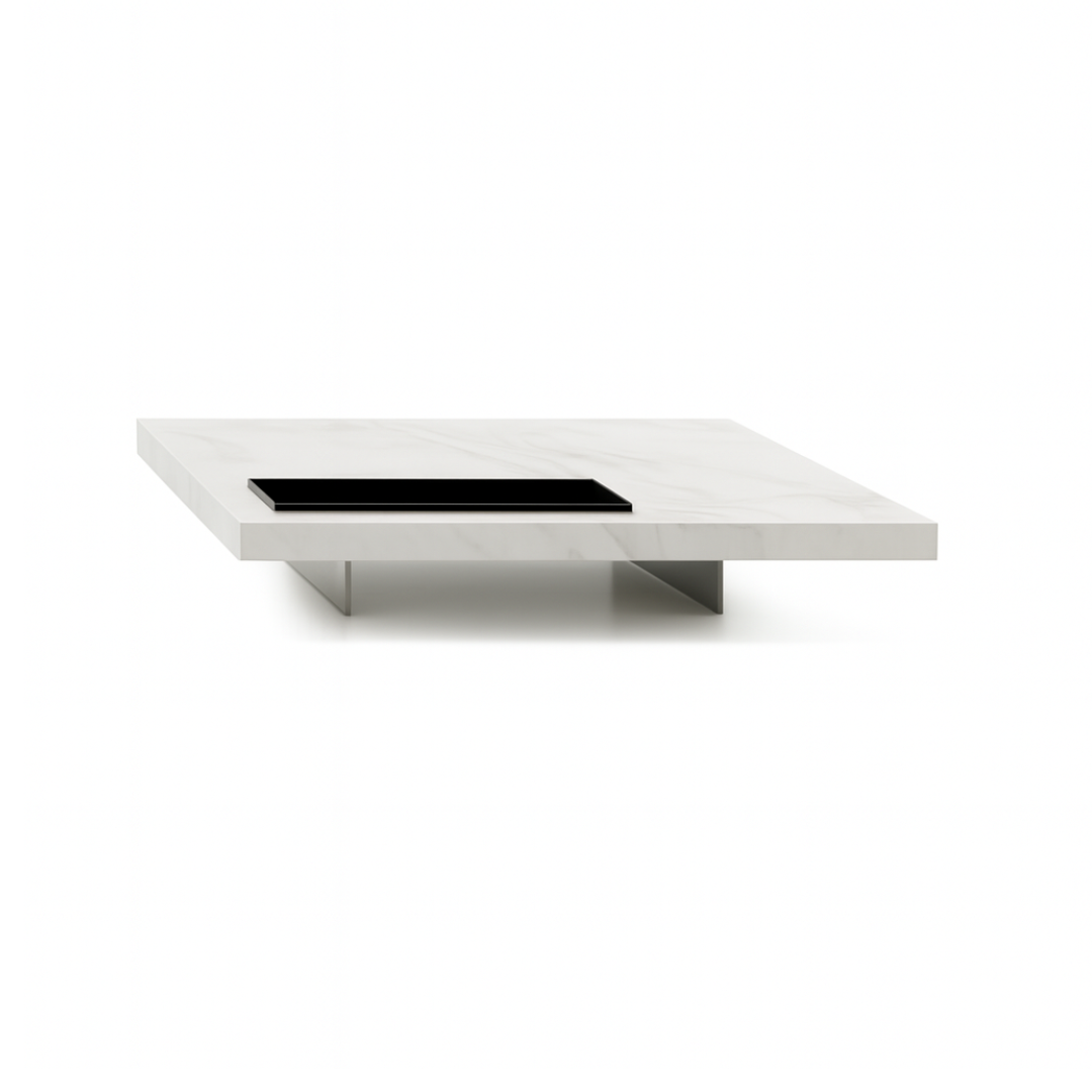LEONARDO Volakas White Coffee Table Classic
