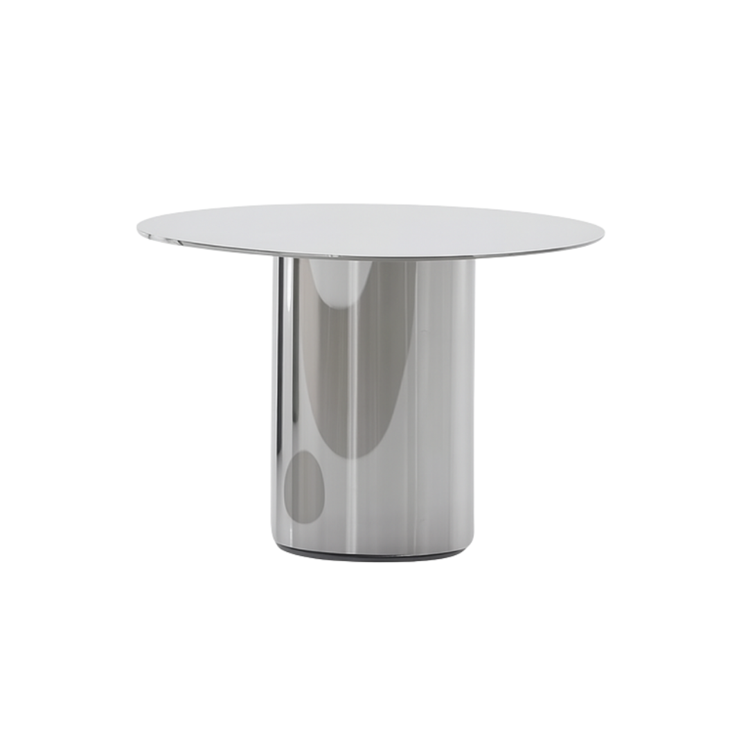 SOLANA White Side Table Premium