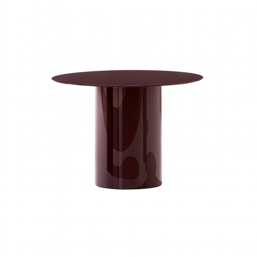 SOLANA Bordeaux Red Side Table Premium