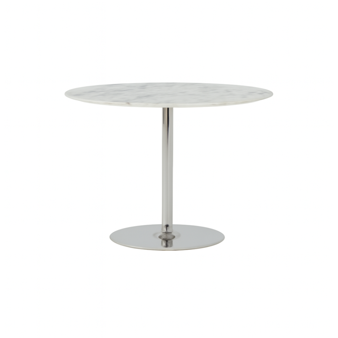 VISION Round Carrara Side Table Classic