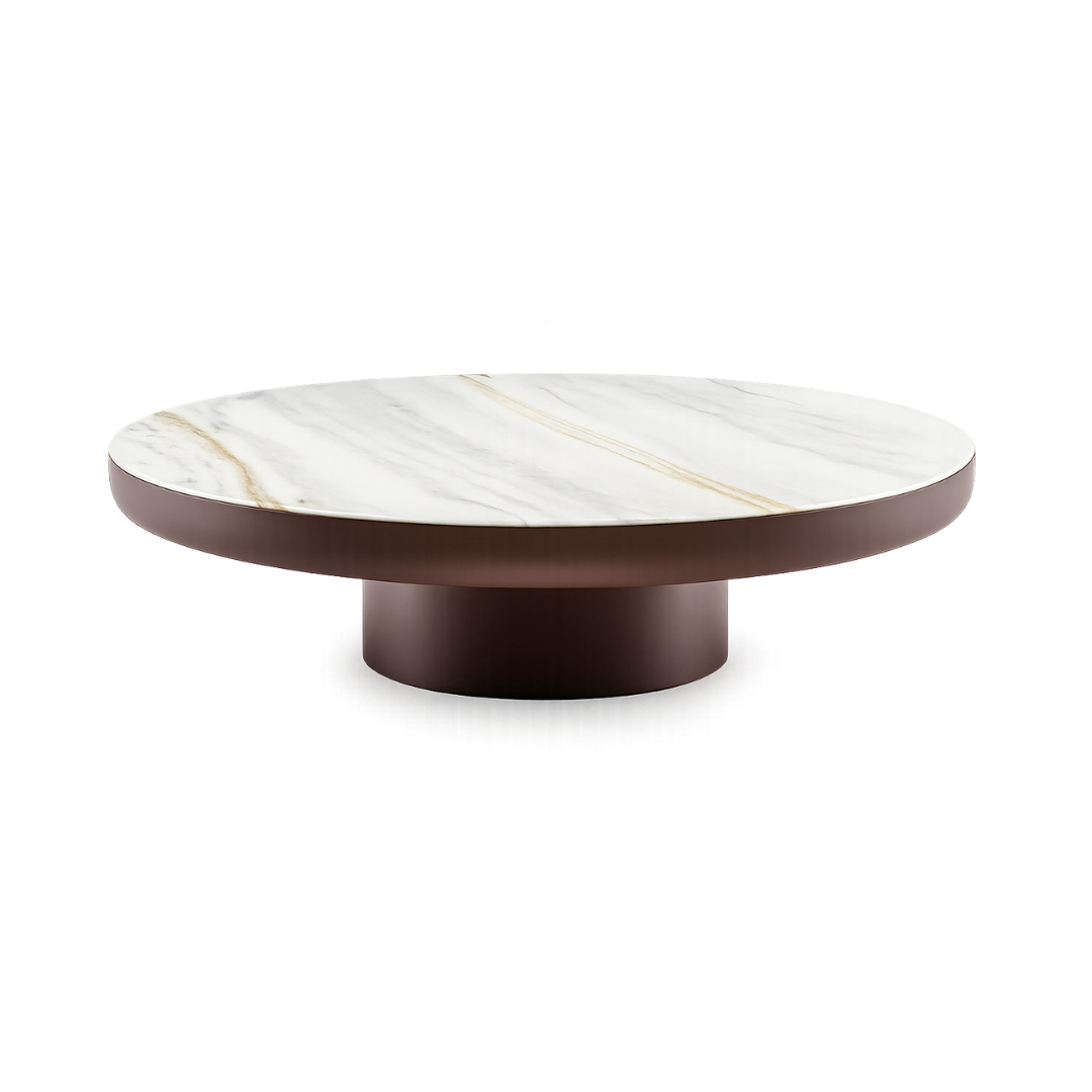BRADDY Volakas White Coffee Table Premium