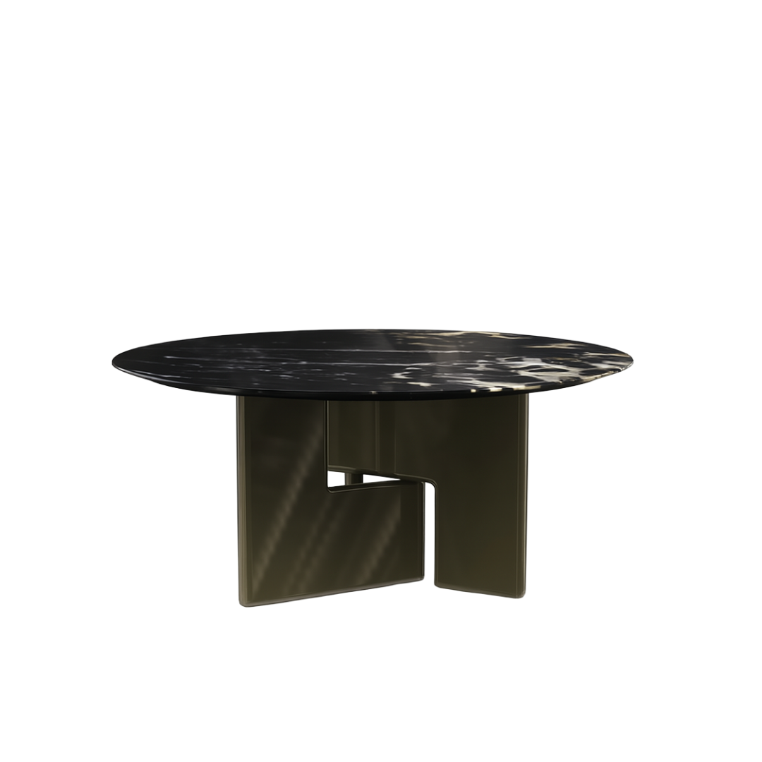 NIKO Round Black Rose Dining Table Classic